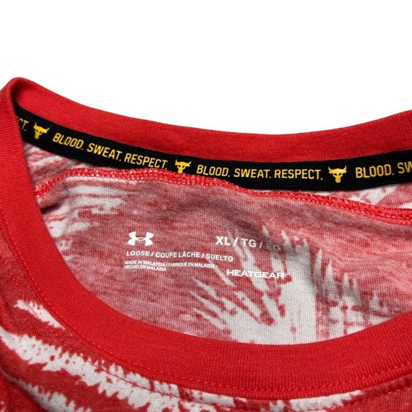 Under Armour Women's Project Rock Aloha Camo Tank Top size XL Loose fit - Picture 5 of 9